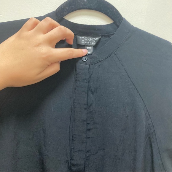 Mesh Sleeve Blouse - Picture 5 of 6